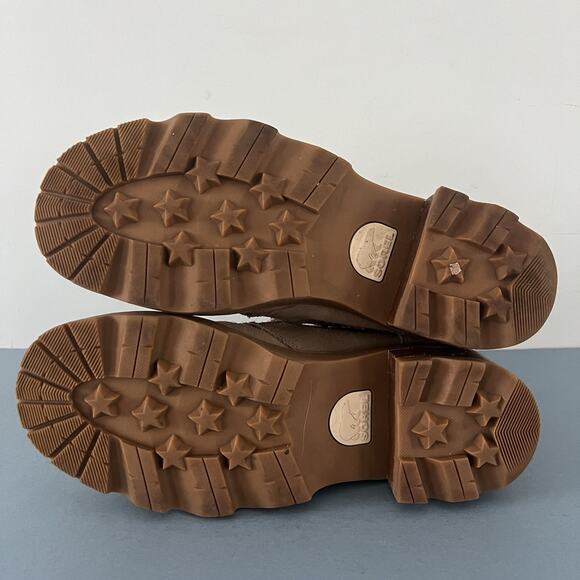 Sorel Joan Now Omega Taupe Suede Waterproof Lace Up Winter Boots - Picture 9 of 10